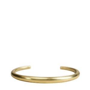 18K Gold Heavy Tibetan Cuff