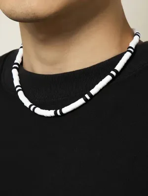 1pc Fashion Minimalist Beaded Necklace For Men Women Jewelry Accessories