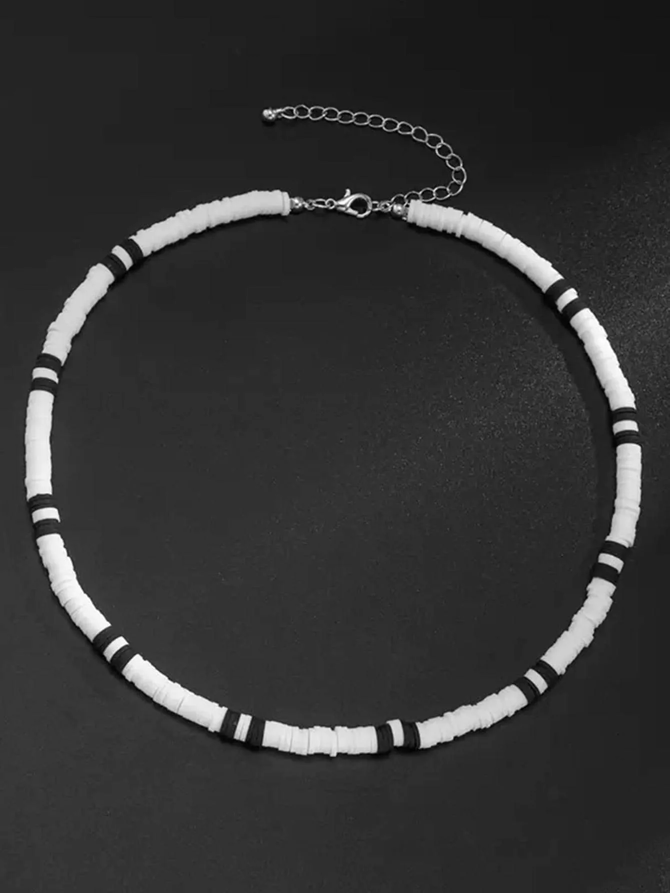 1pc Fashion Minimalist Beaded Necklace For Men Women Jewelry Accessories