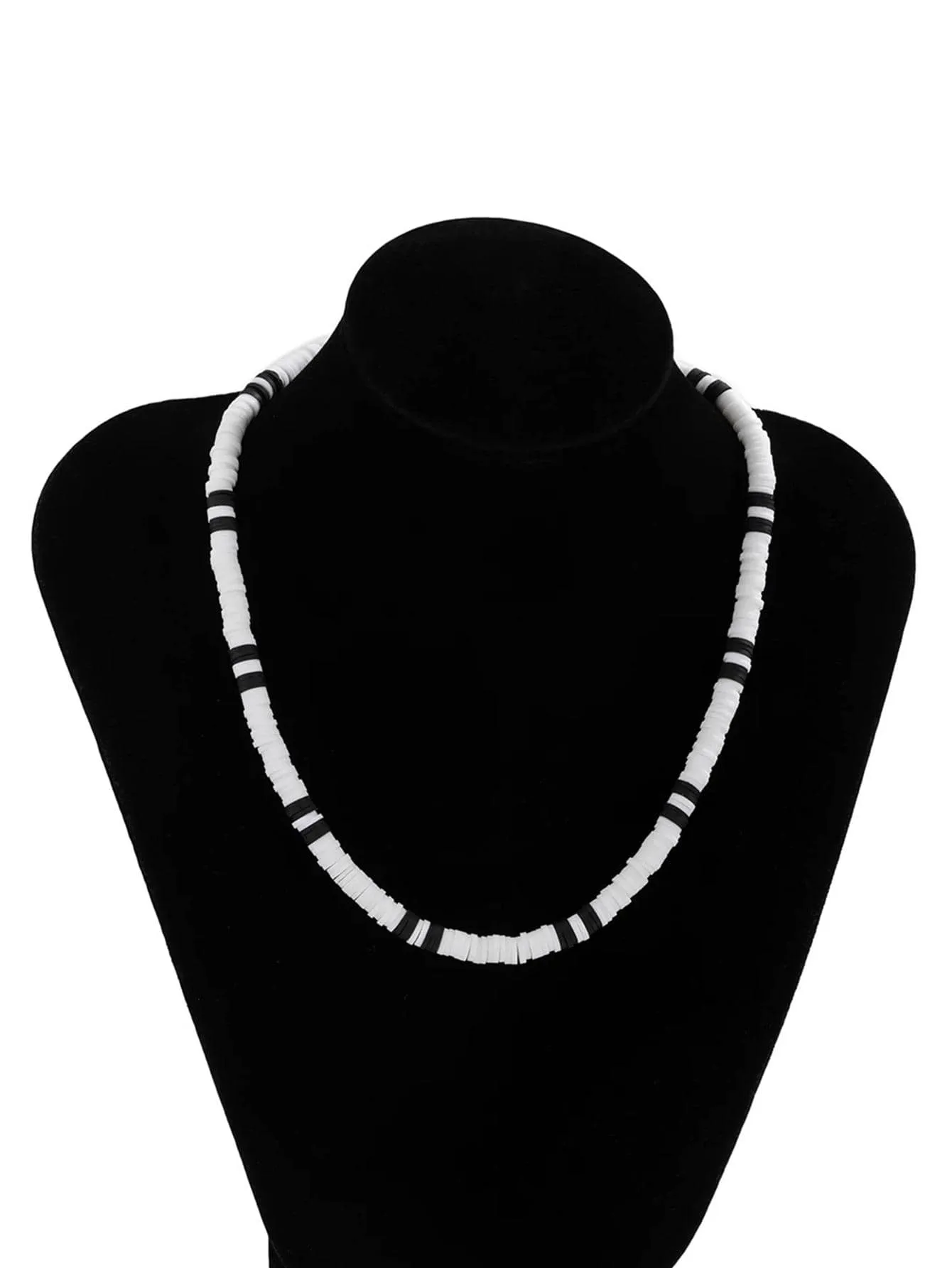 1pc Fashion Minimalist Beaded Necklace For Men Women Jewelry Accessories