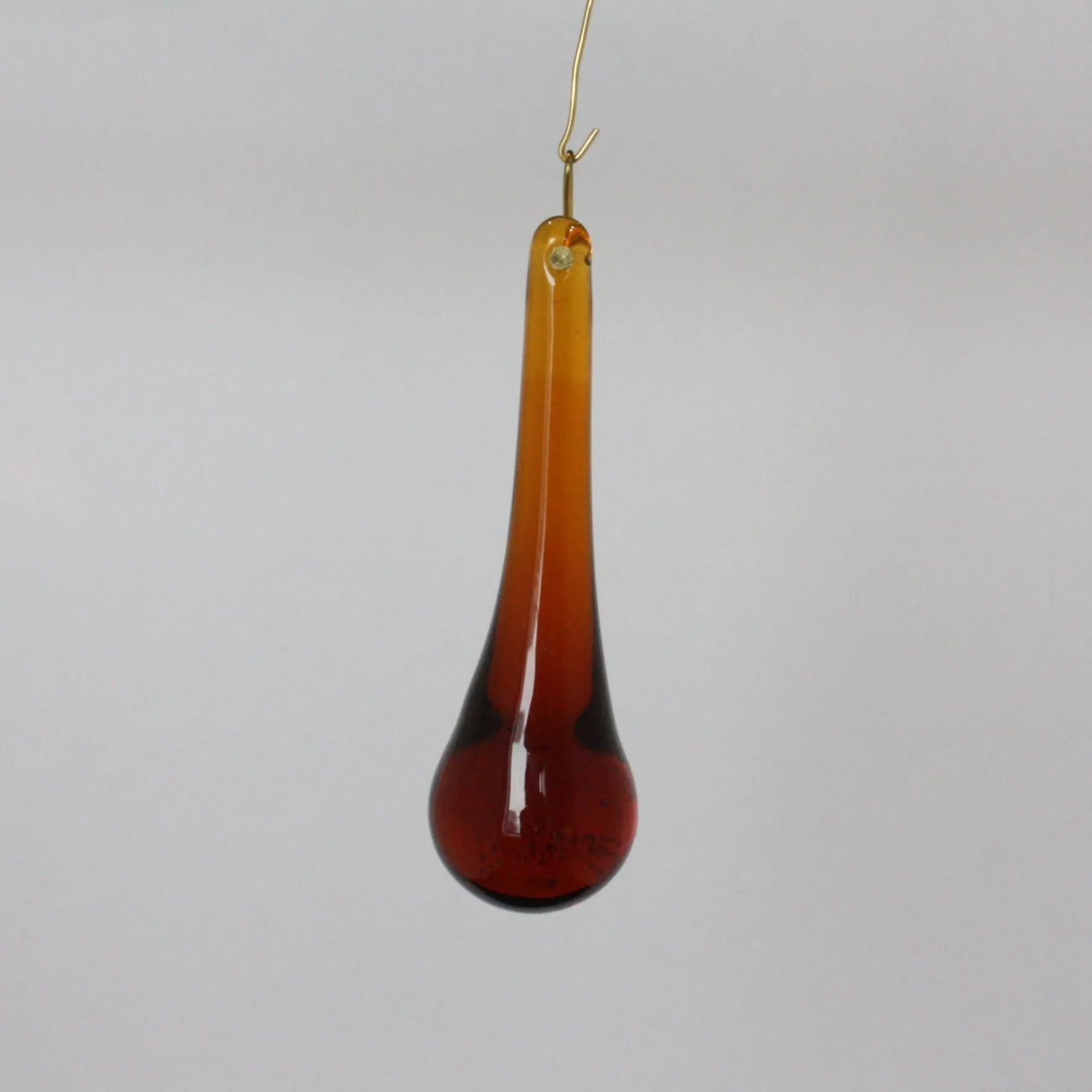 3" Amber Raindrop