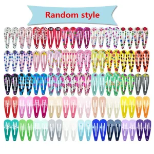 50Pcs/Lot Korean Style Girls Cartoon Hairclip