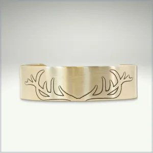 Antlers Cuff Bracelet