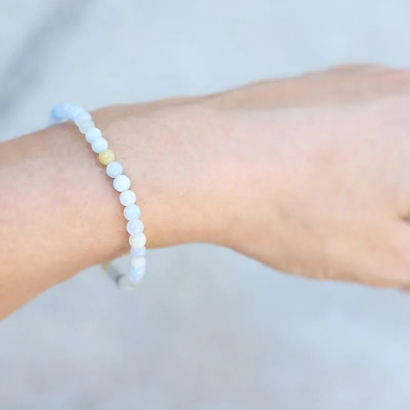 Aquamarine Delicate Bracelet