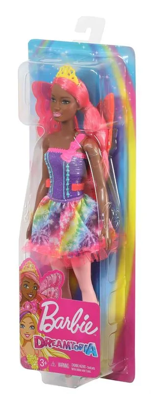 Barbie Dreamtopia Fairy Doll Pink Hair With Yellow Crown