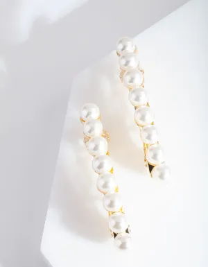 BDBL SG PEARL BARRETTE 2PK