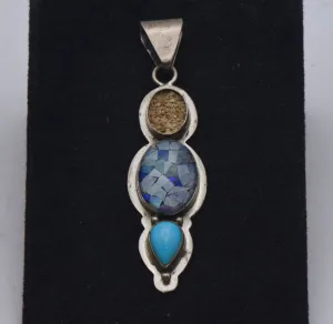 Bea Tom - Handmade Sterling Silver Gemstone Pendant - MISSING STONE