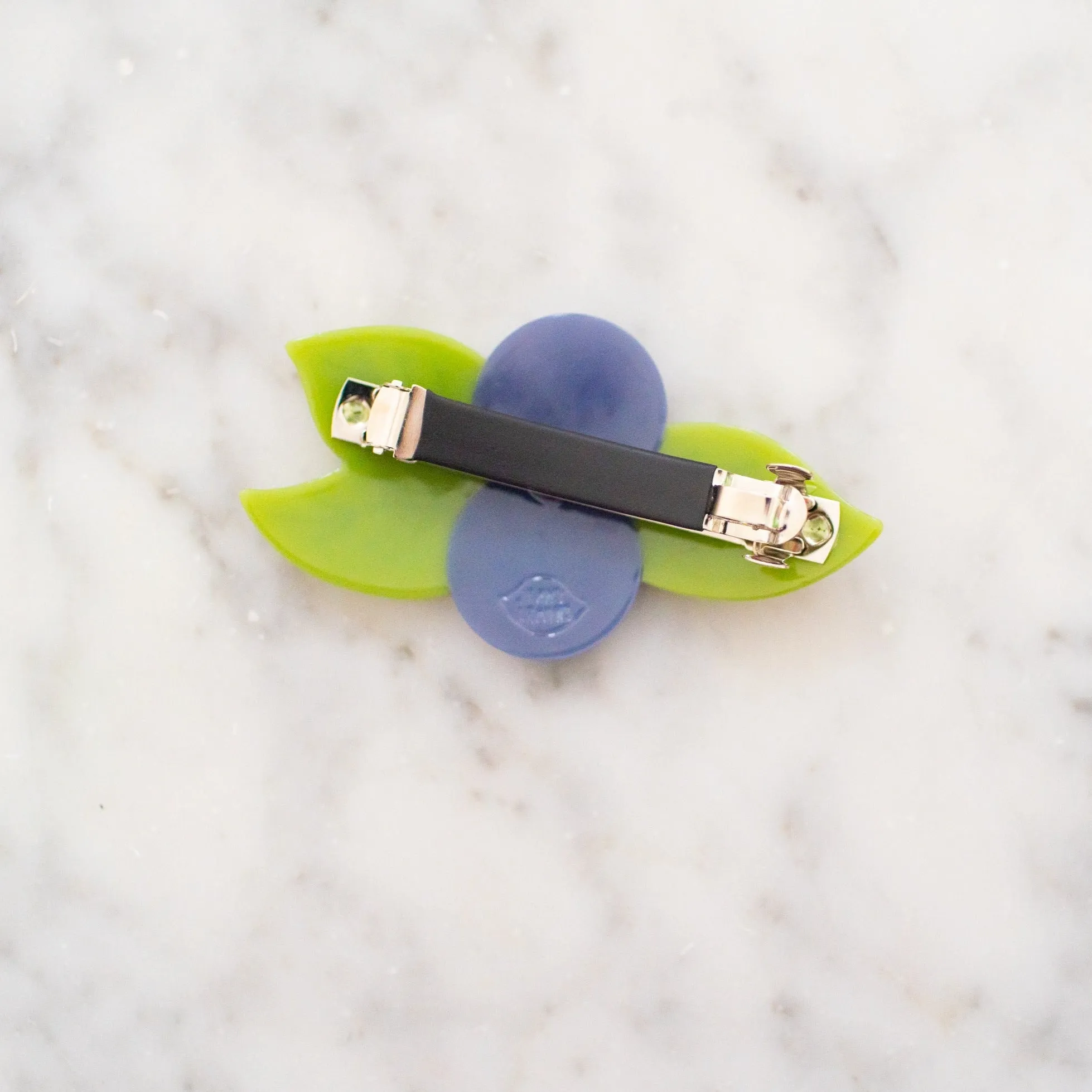 Blueberry French Barrette