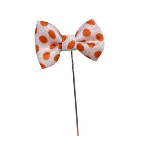 BOW TIE DOTTED LAPEL PIN