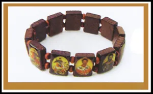 Bracelet, Orthodox Wooden Icon Bracelet