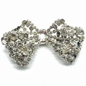 Christian Lacroix Rhinestone Bow Brooch/Pin