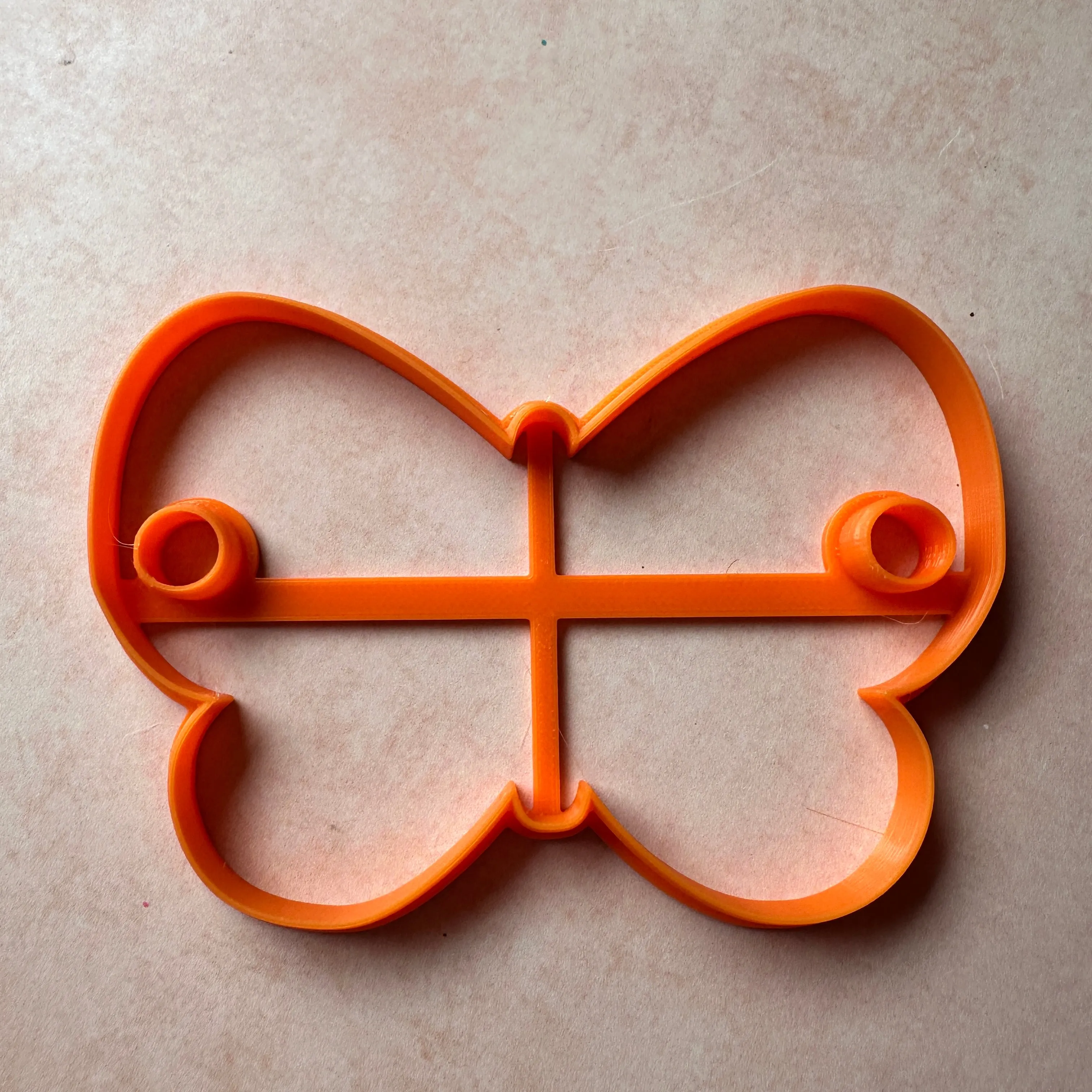 Clay Hair Slide bun cover Cutter Butterfly| polymer clay barrette