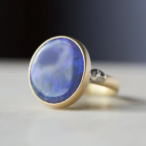 Cosmic Fae Opal Cameo Ring