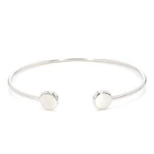 Engravable Disc Cuff Bracelet