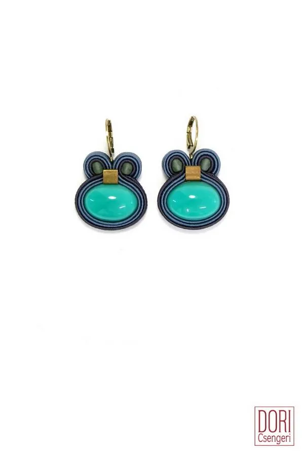 Fusion Turqruoise Earrings