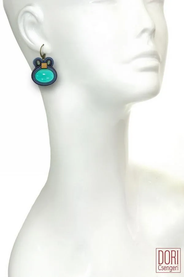 Fusion Turqruoise Earrings