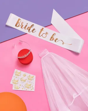 Gettin’ Hitched Kit -  gold bach party kit