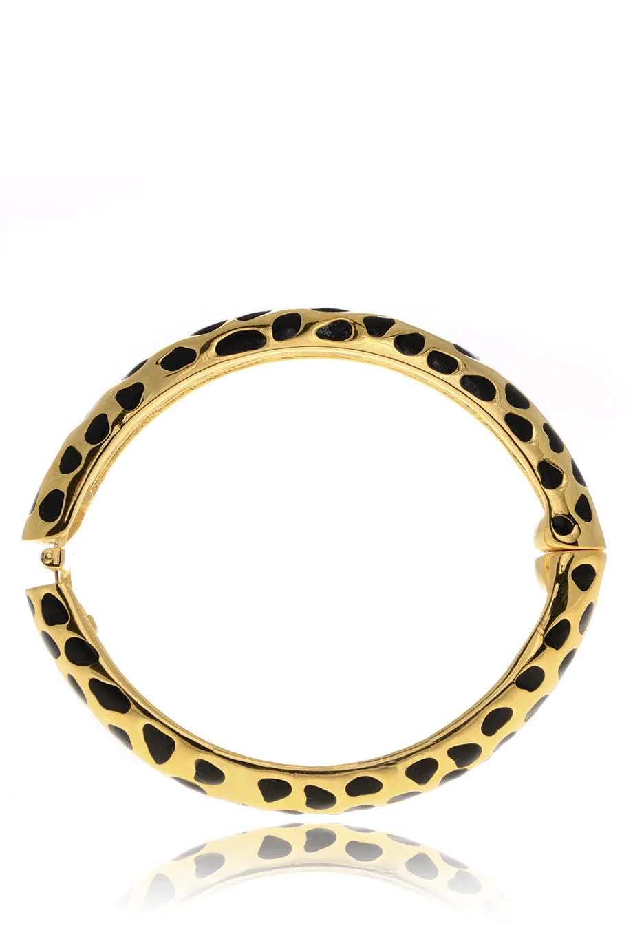 KENNETH JAY LANE JAGUAR Gold Cuff