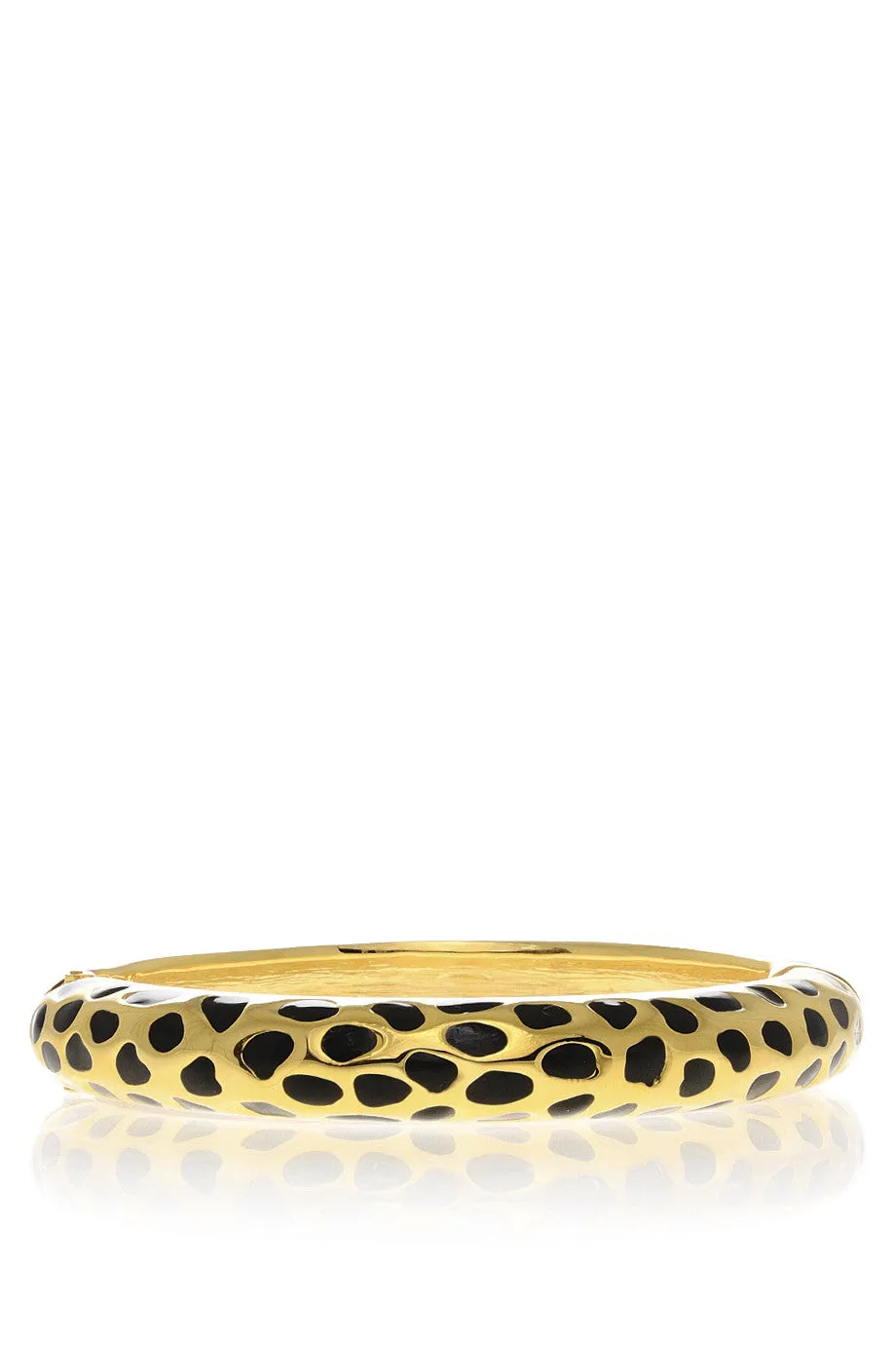 KENNETH JAY LANE JAGUAR Gold Cuff