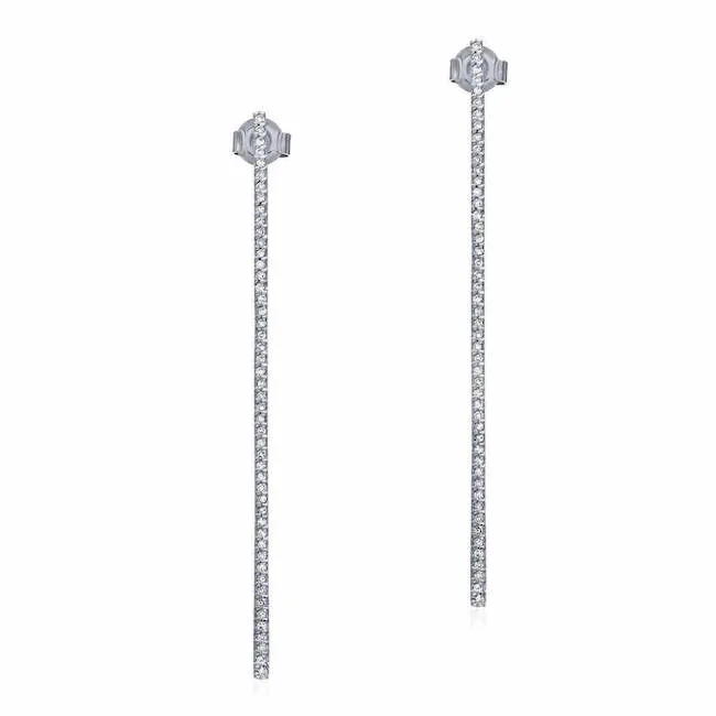 Long Bar Post Earrings