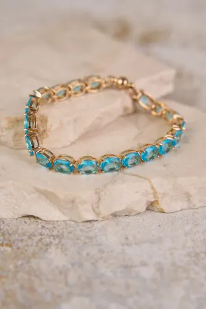 March Birthstone Bracelet