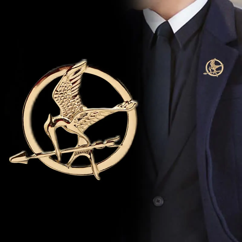 Men's Hunger Game Mockingbird Brooch