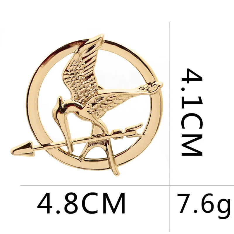 Men's Hunger Game Mockingbird Brooch