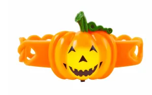 Mudpie Light-Up Jack O Lantern Halloween Bracelet