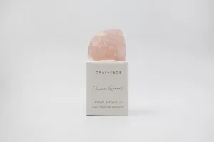 Opal   Sage Rose Quartz Crystal