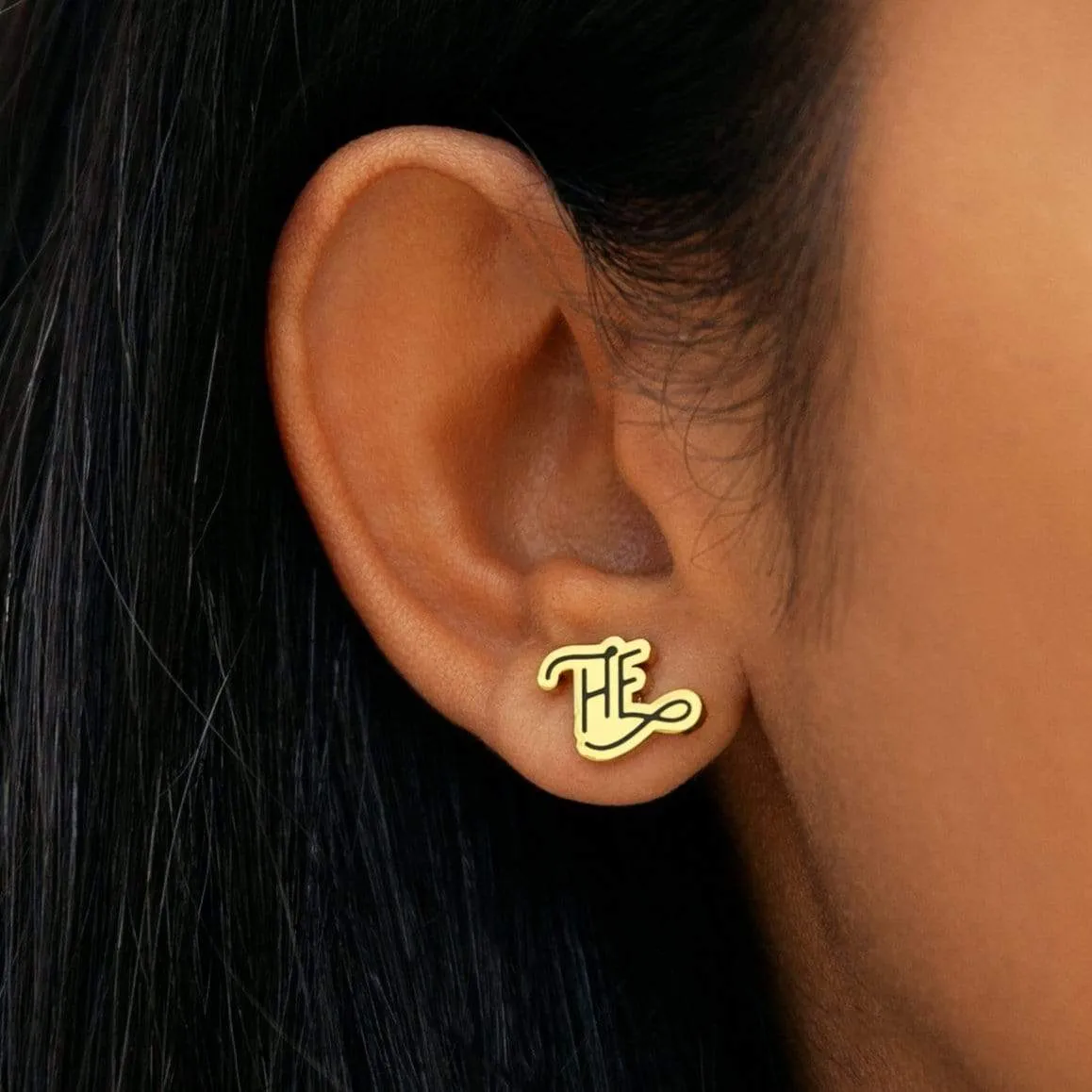 Pronoun Earrings