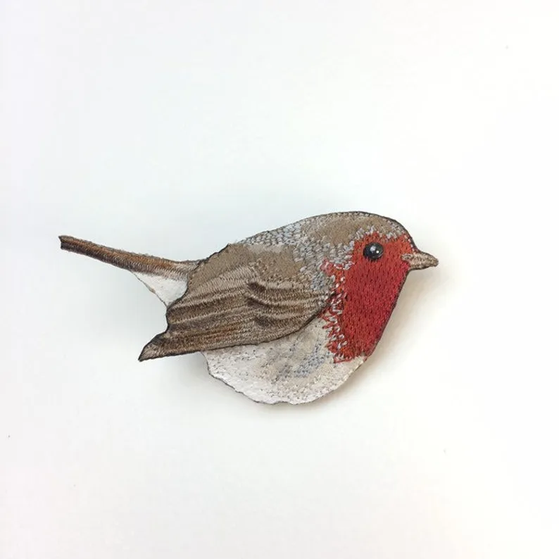 Robin Brooch