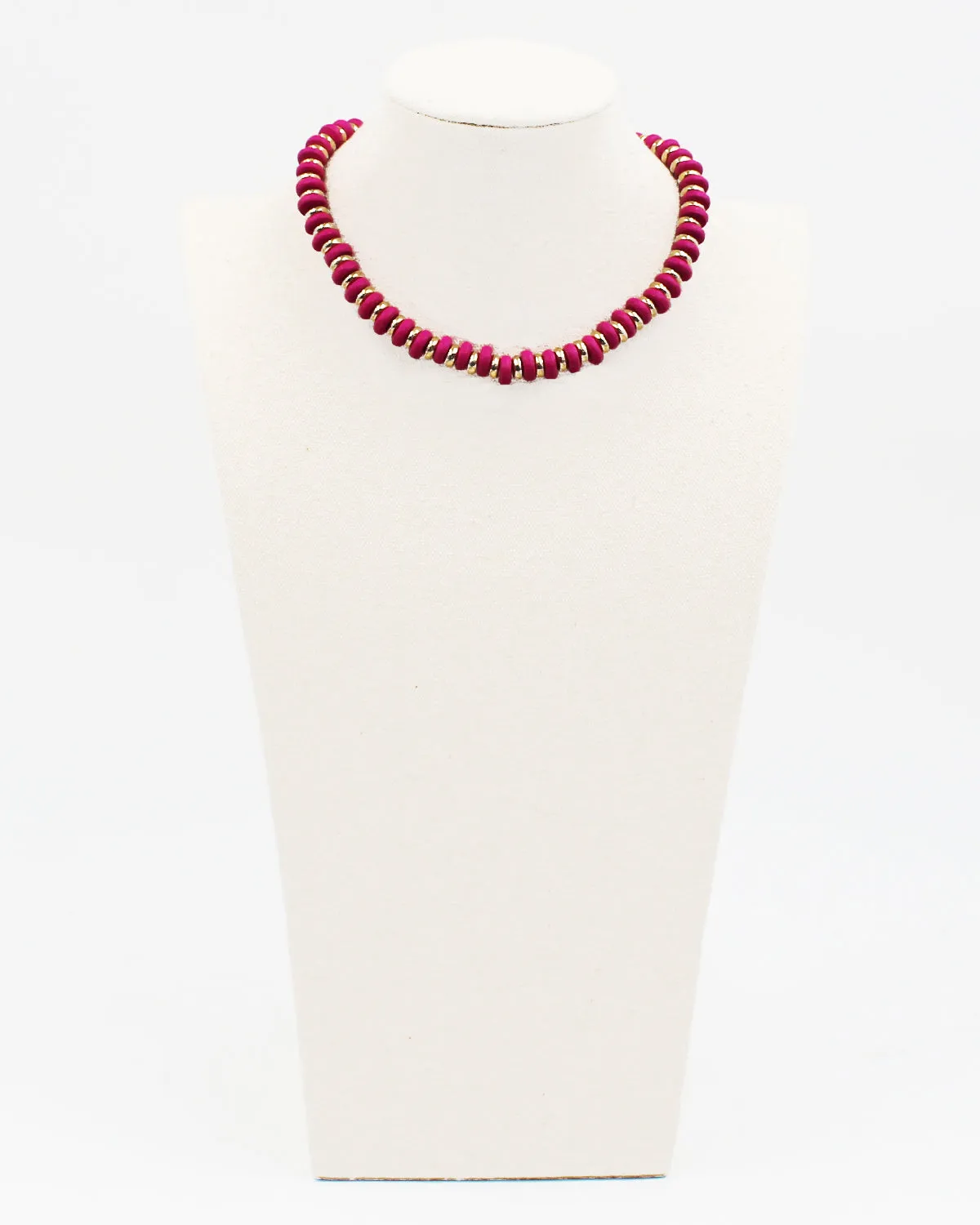 Rondelle Beaded Necklace