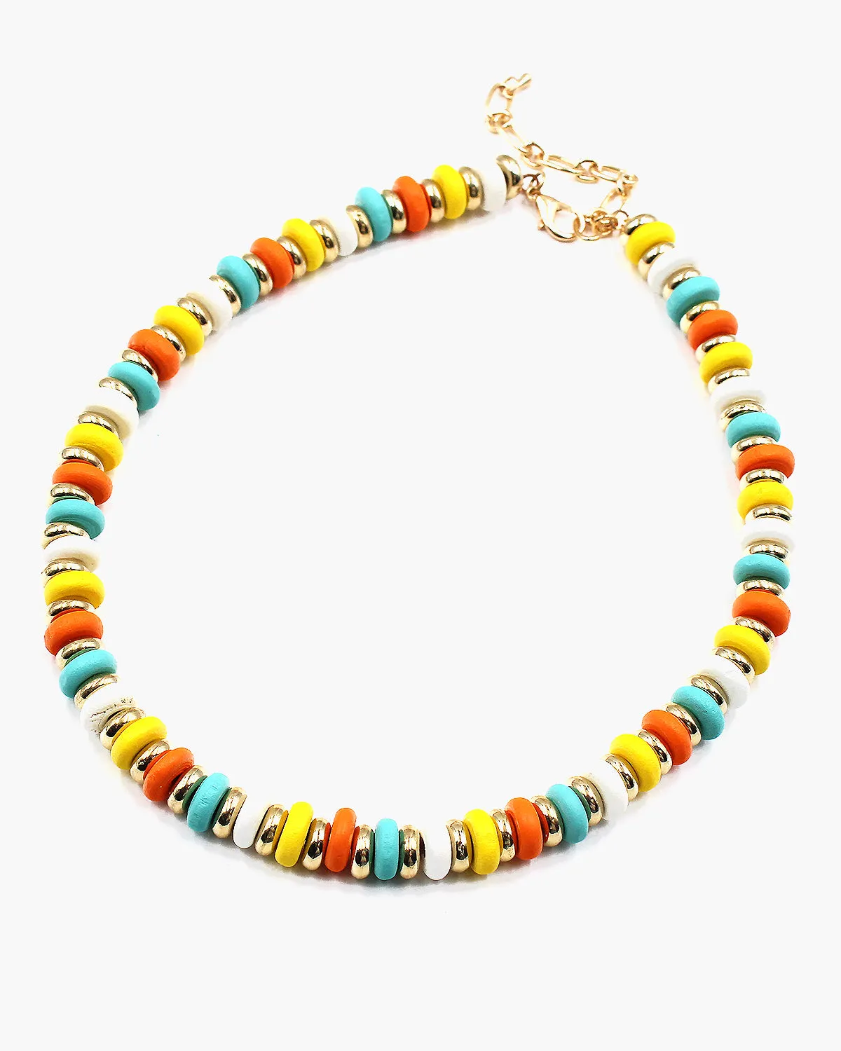 Rondelle Beaded Necklace