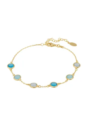 Sardinia Bracelet Gold The Blues