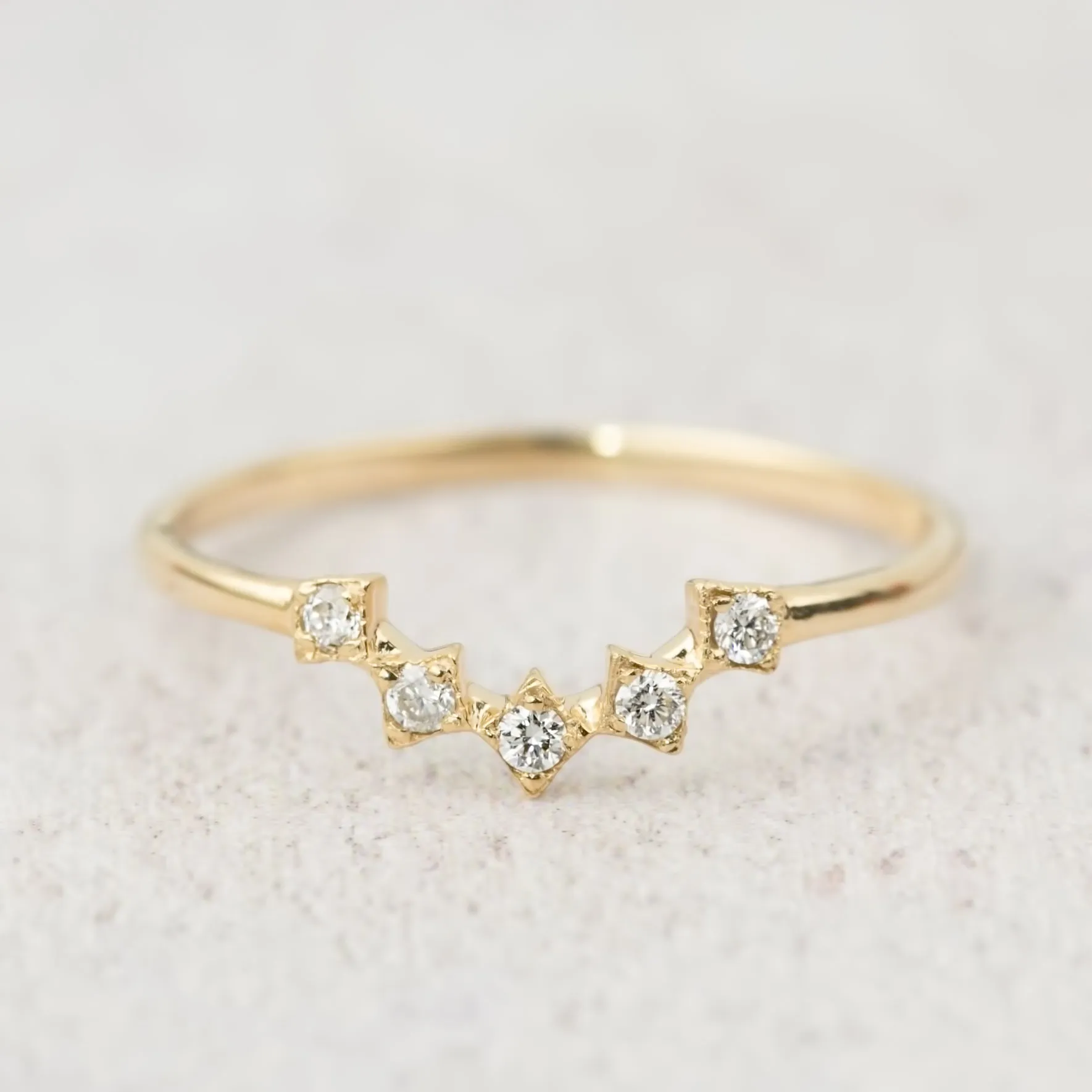 Star Tiara Ring