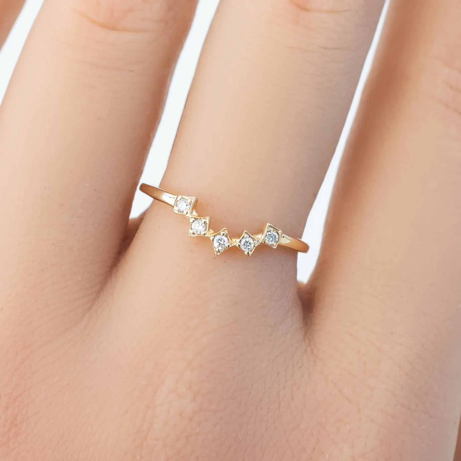 Star Tiara Ring