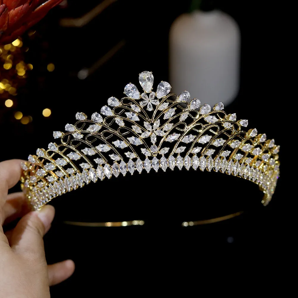 Stars Galore Gold Collection Crowns-Bridal Tiaras