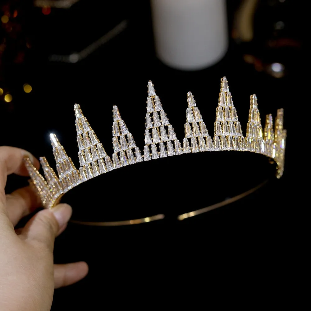 Stars Galore Gold Collection Crowns-Bridal Tiaras