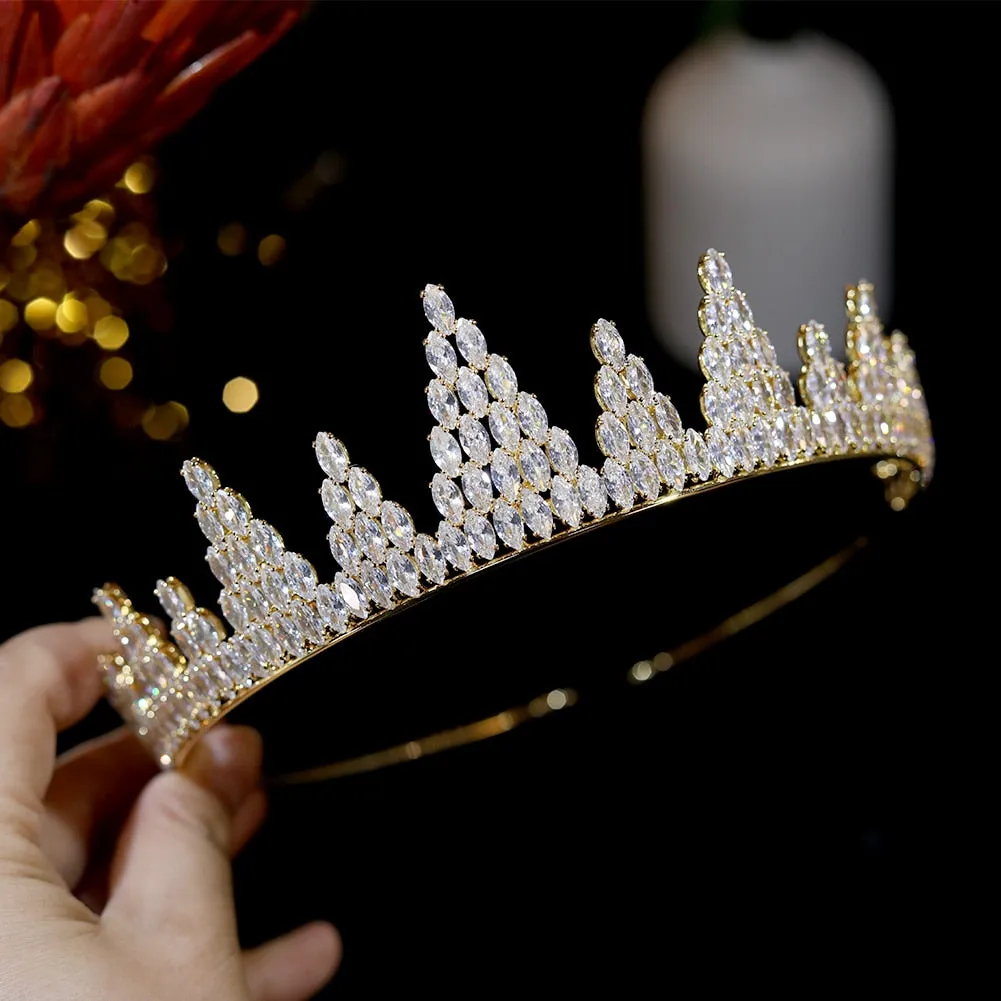 Stars Galore Gold Collection Crowns-Bridal Tiaras