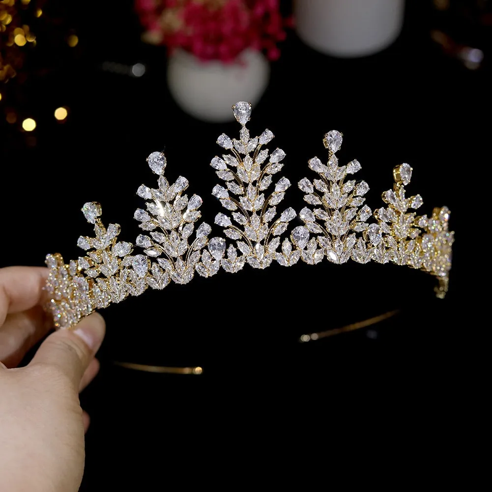 Stars Galore Gold Collection Crowns-Bridal Tiaras