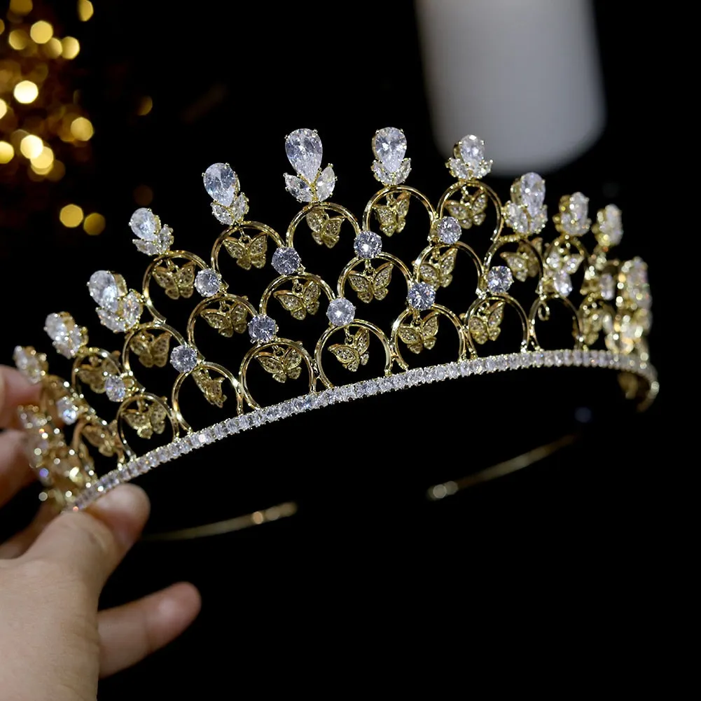 Stars Galore Gold Collection Crowns-Bridal Tiaras