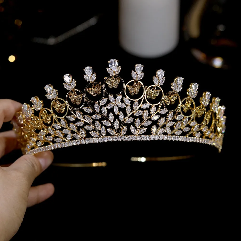 Stars Galore Gold Collection Crowns-Bridal Tiaras