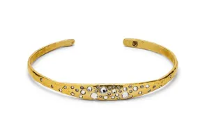 Starshower Electra Cuff - Brass