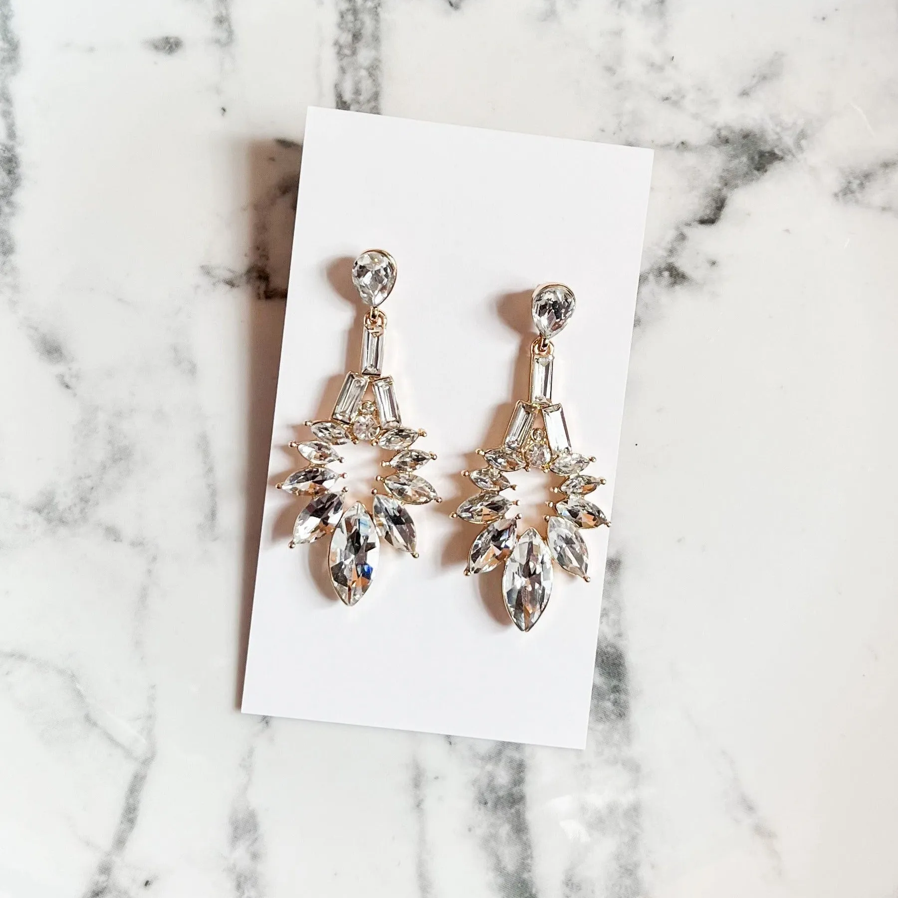 The Kari Wedding Earrings