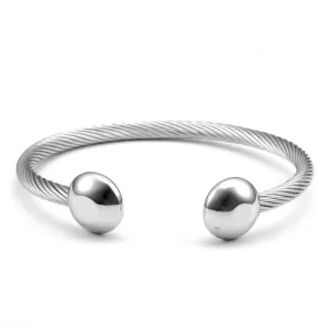 Thomas Stainless Steel Cuff Bracelet