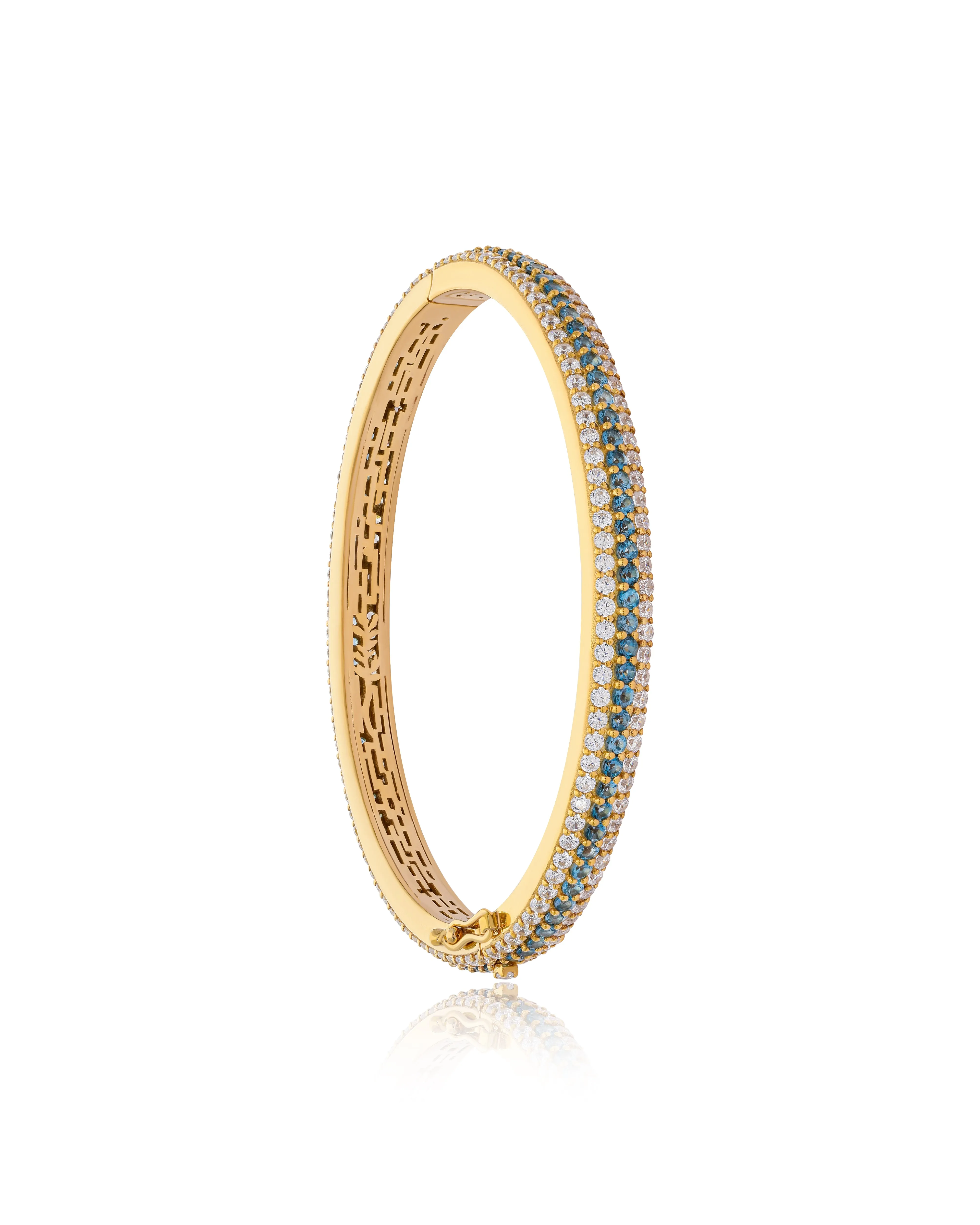 Timeless Sparkle Vermeil Bracelet - London Blue Topaz