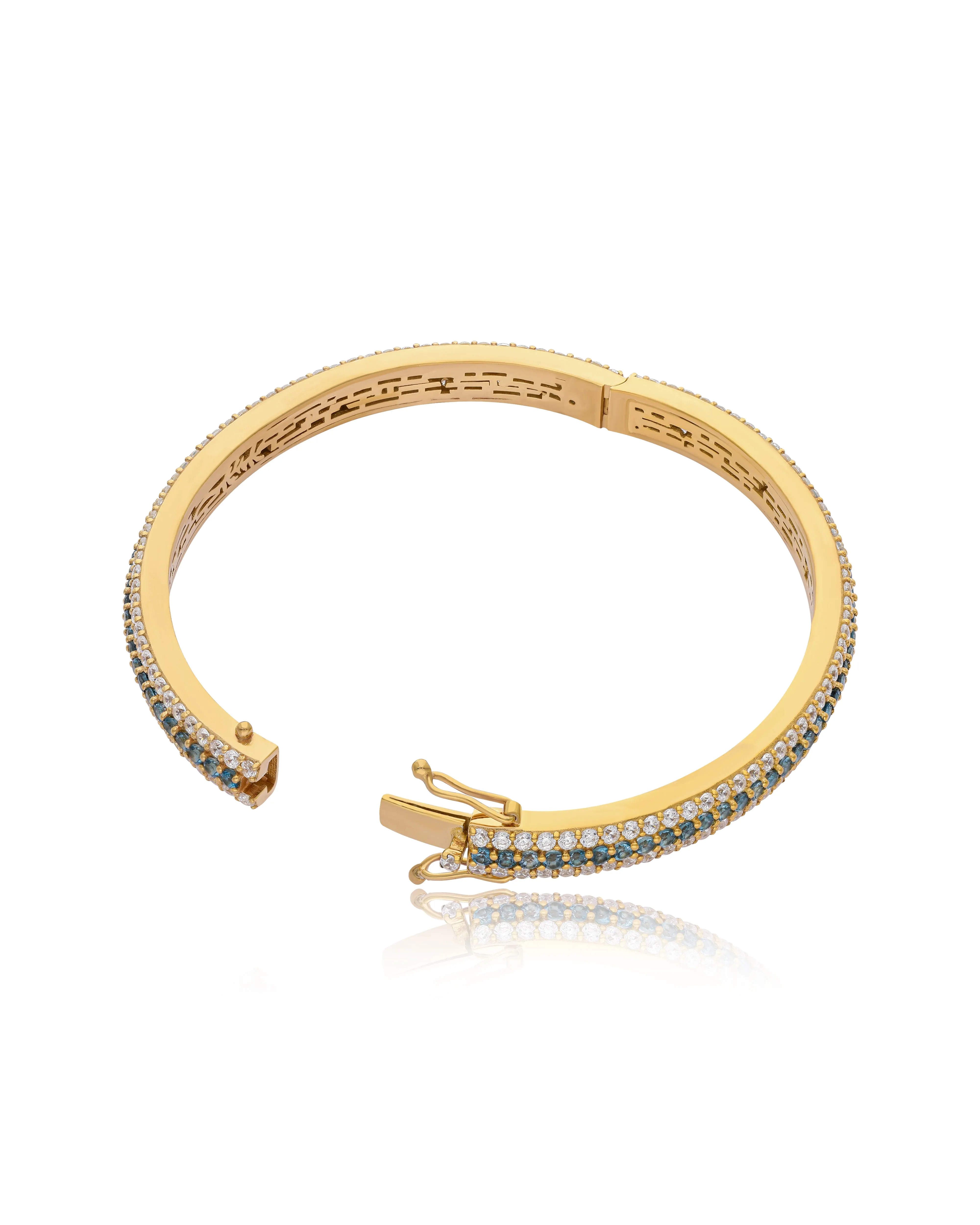 Timeless Sparkle Vermeil Bracelet - London Blue Topaz