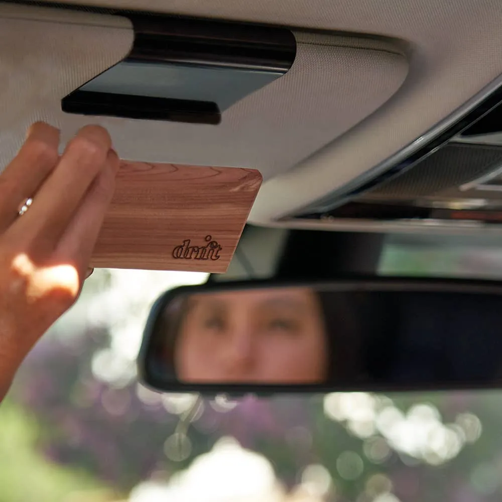 Wood Car Freshener Starter Kit - Amber